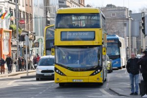 Bus in the City Centre