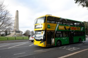Bus in Phoenix Park