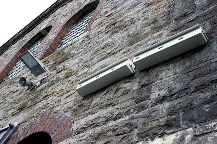 Image of swift nesting boxes which are up in our Broadstone Depot Image of swift nesting boxes which are up in our Broadstone Depot